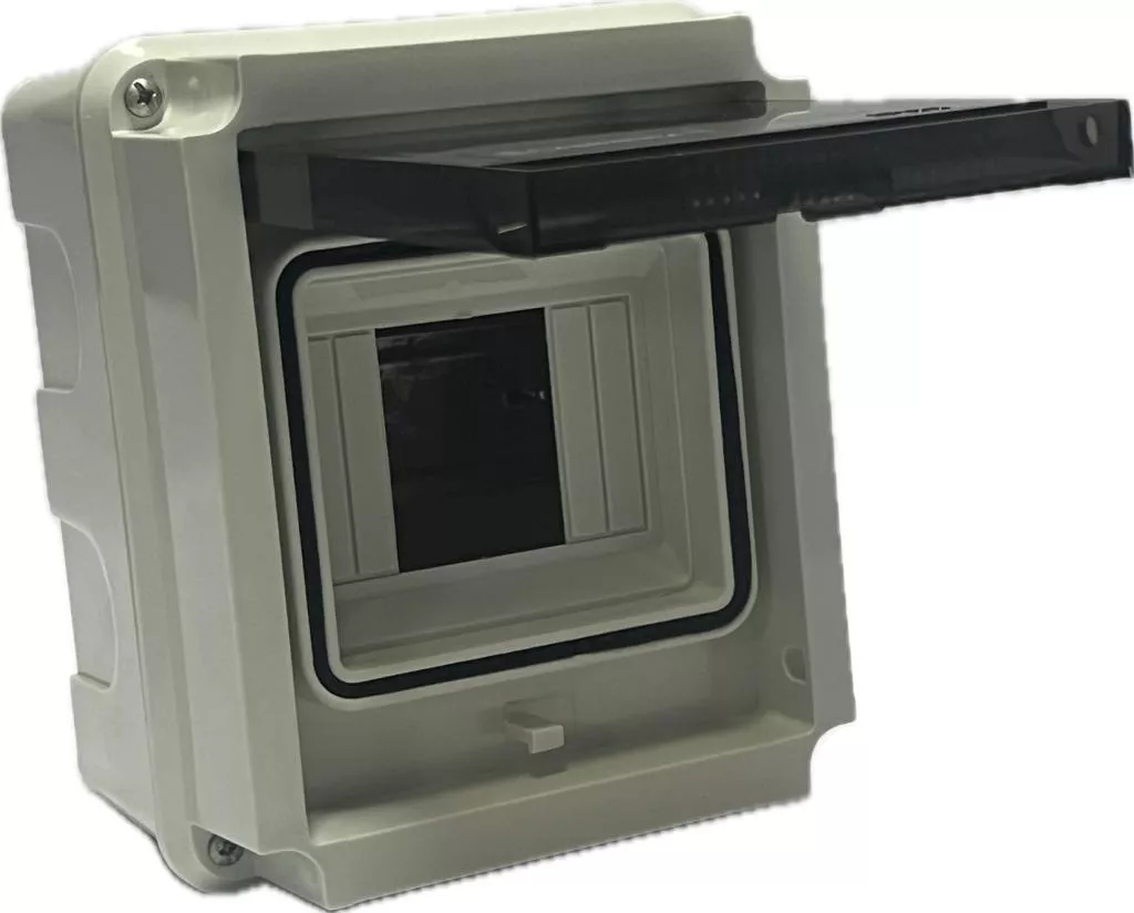 Caja de Embutir c/puerta de 2 a 4 Modulos IP65