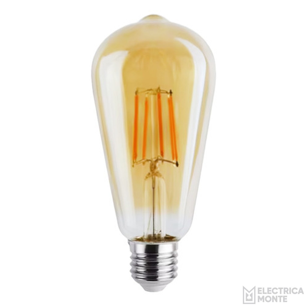 Led Deco Filamento Tubular 6w Candela