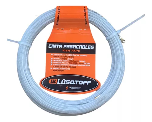 Cinta Pasacable Interior de Acero 4 x 15 mts