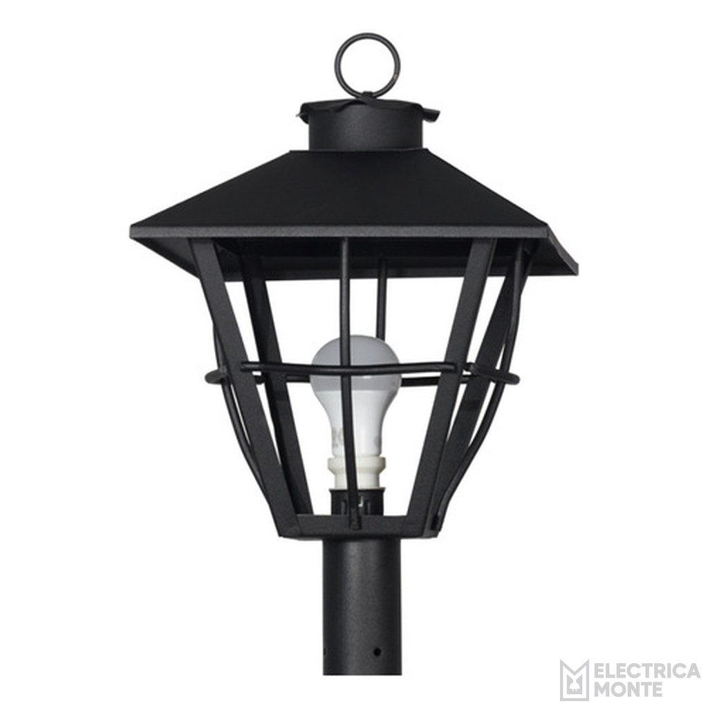Farol de hierro con reja p/caño (no incluye caño)