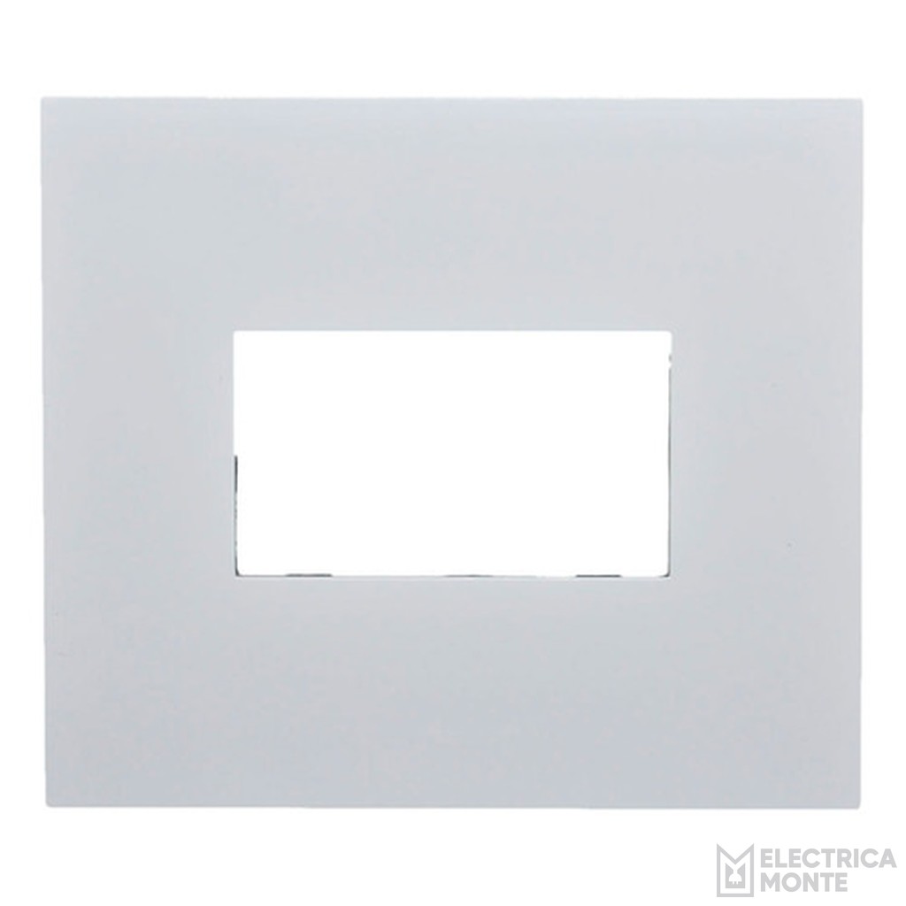 Tapas Platinum 5X5 cm. de 1 módulo Blanca Jeluz