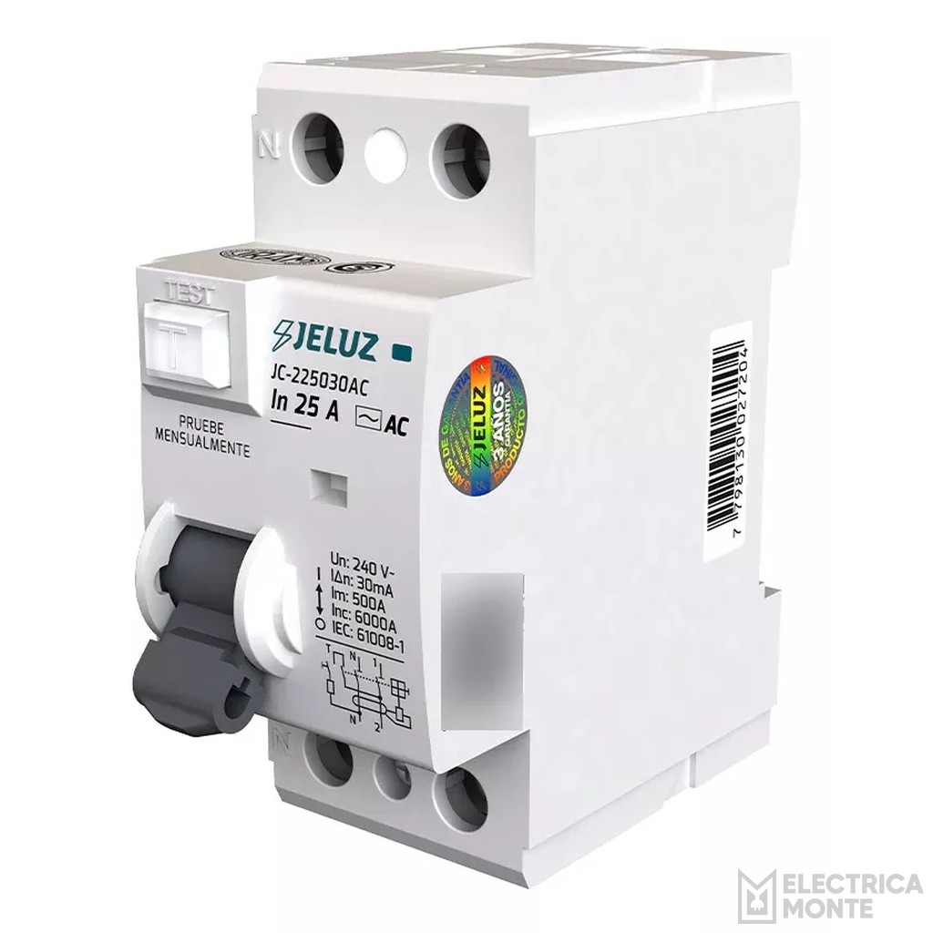 Disyuntor 2x25A Jeluz