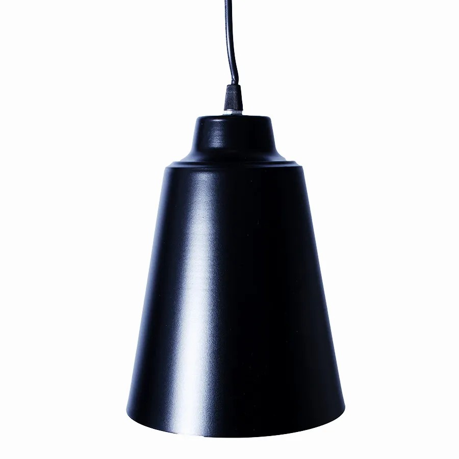 Colgante de Chapa Cono Negro