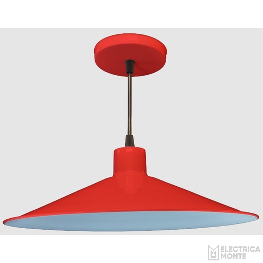 Colgante de Chapa Chino Rojo