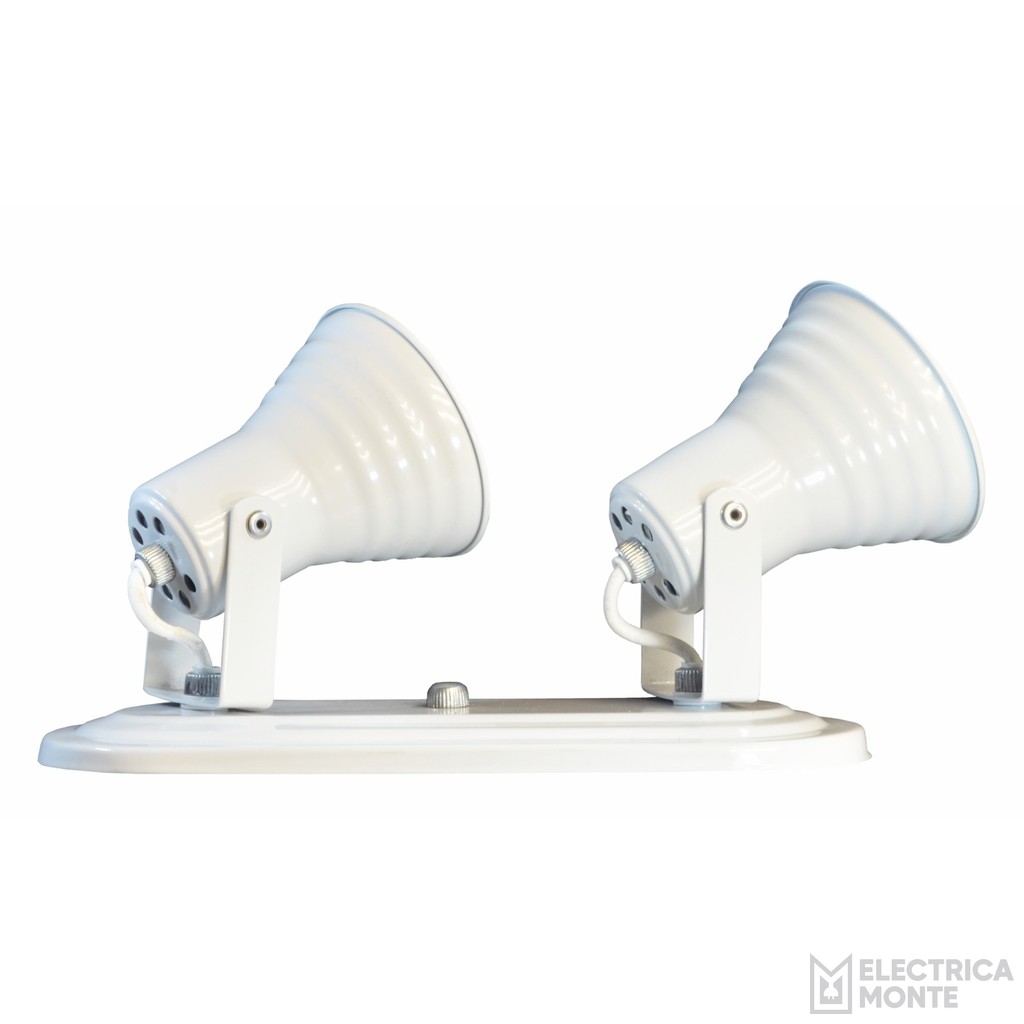 Spot Escalonado 2 Luces Blanco