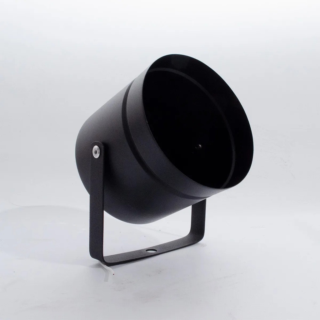Spot Cabezal Tubo Negro Texturado