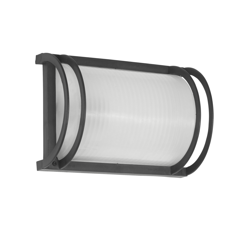 Tortuga Rectangular Pp C/Difusor PC E27 Color Negra