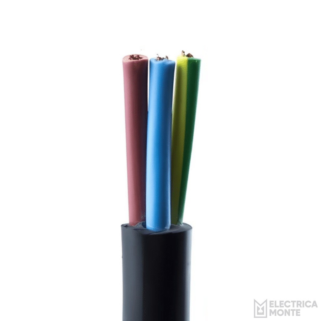 Cable Tipo Taller 3x1mm Negro Argenplas