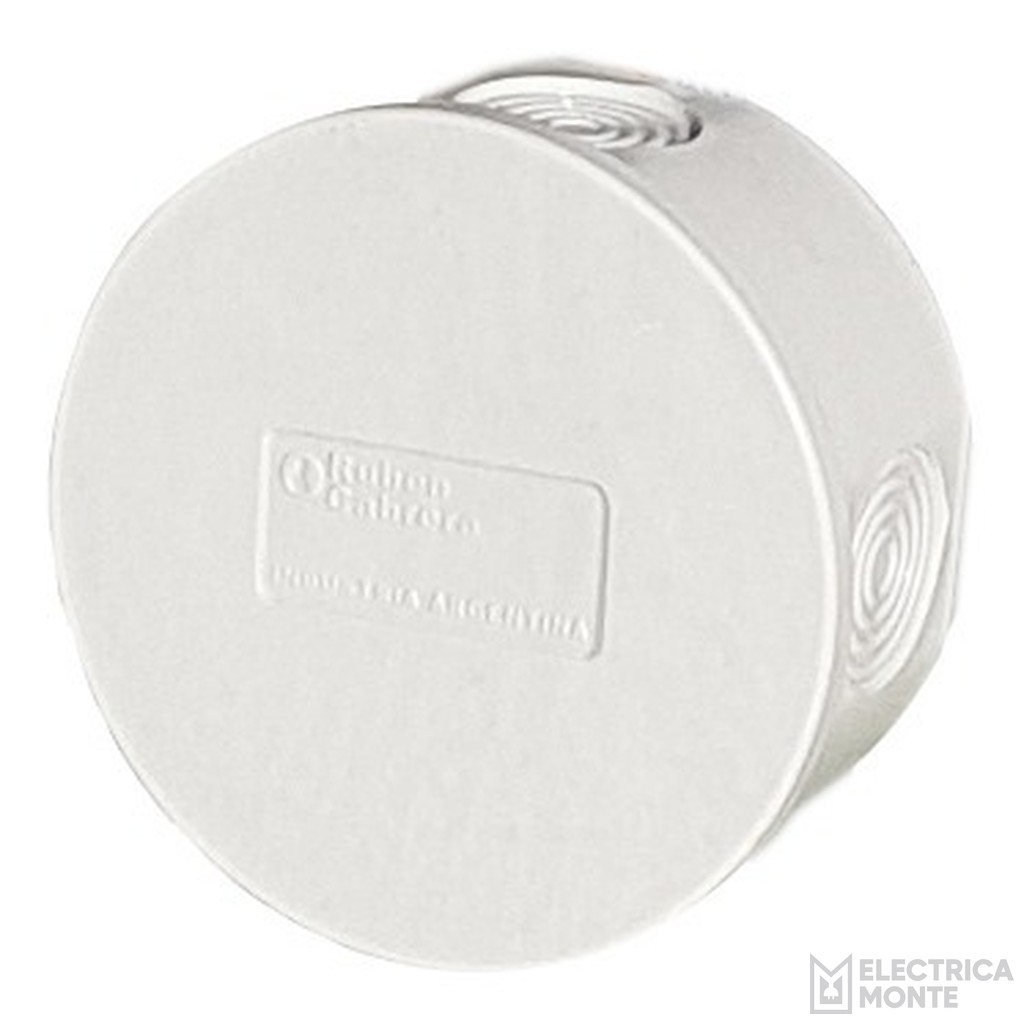 Caja de Pase Redonda IP65 73mm Cabrera