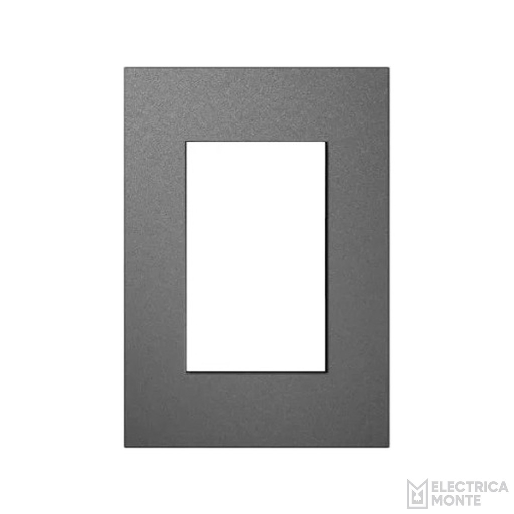 Tapas Platinum 5 x 10 cm. 3 módulos  Antracita