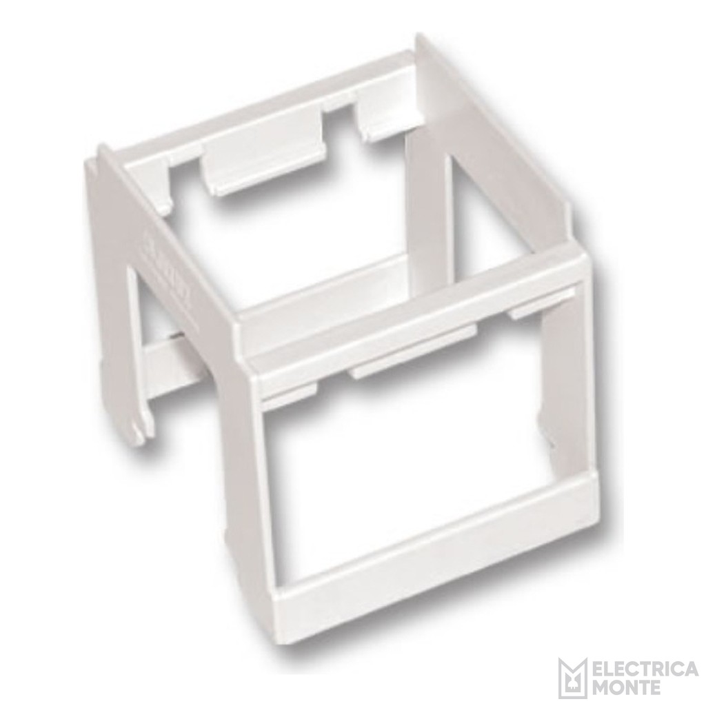 Bastidor Adaptador Riel Din 35 mm para 2 Módulos Jeluz