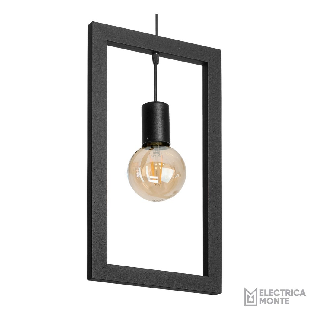 Colgante Cartagena 20x29 Negro