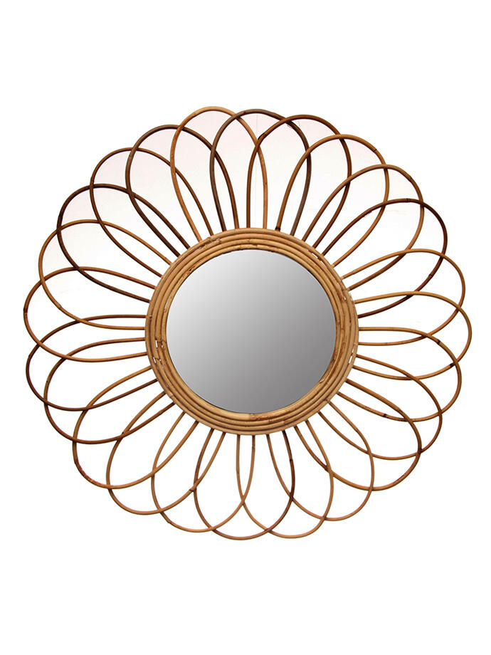 Espejo Ratan Circular