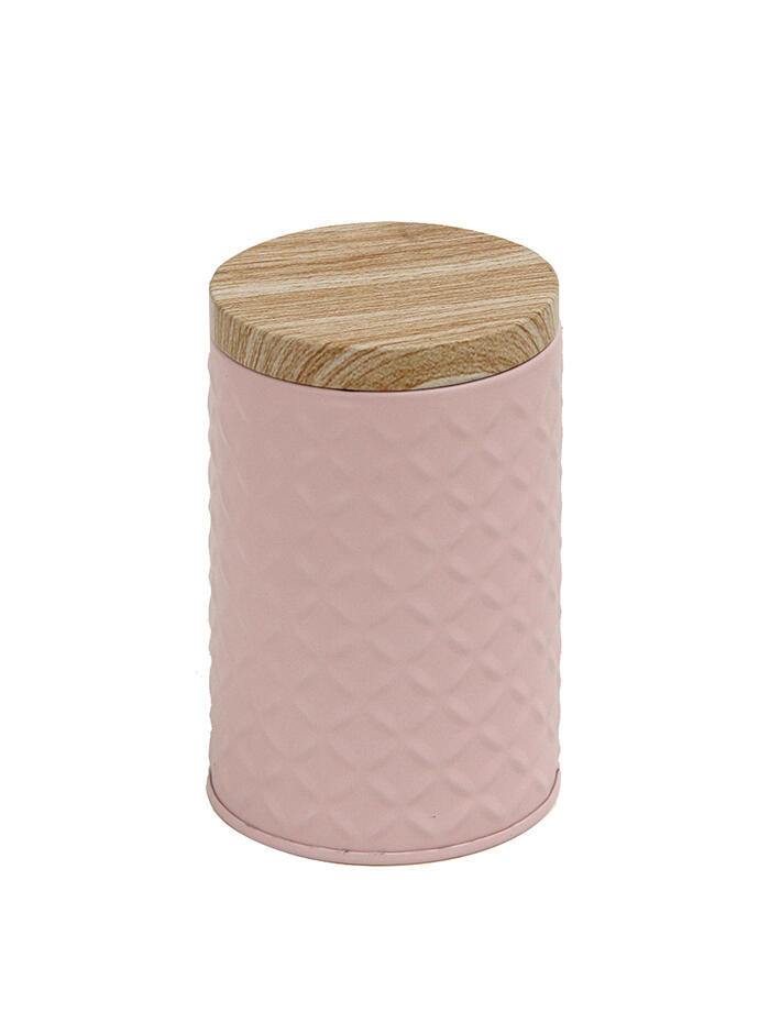 Lata Organizadora Madera Rosa