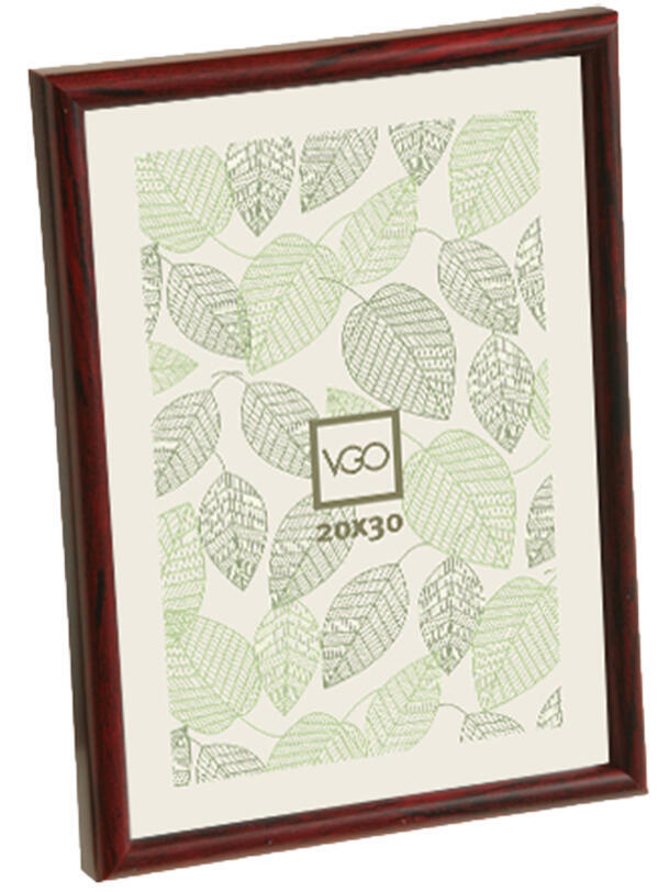 Portaretratos Símil Madera c/pie 20x30cm Marron Claro