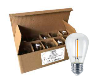 Lampara Deco Mini Edison 1W E27 2700K Yarlux