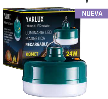 Luminaria LED Recargable Komet 12W Yarlux