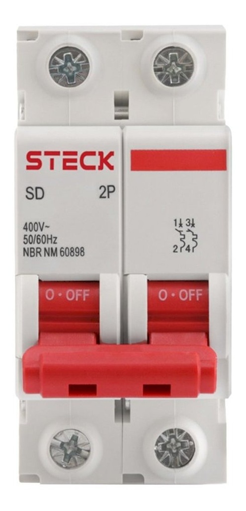 Termica 2x16A Steck