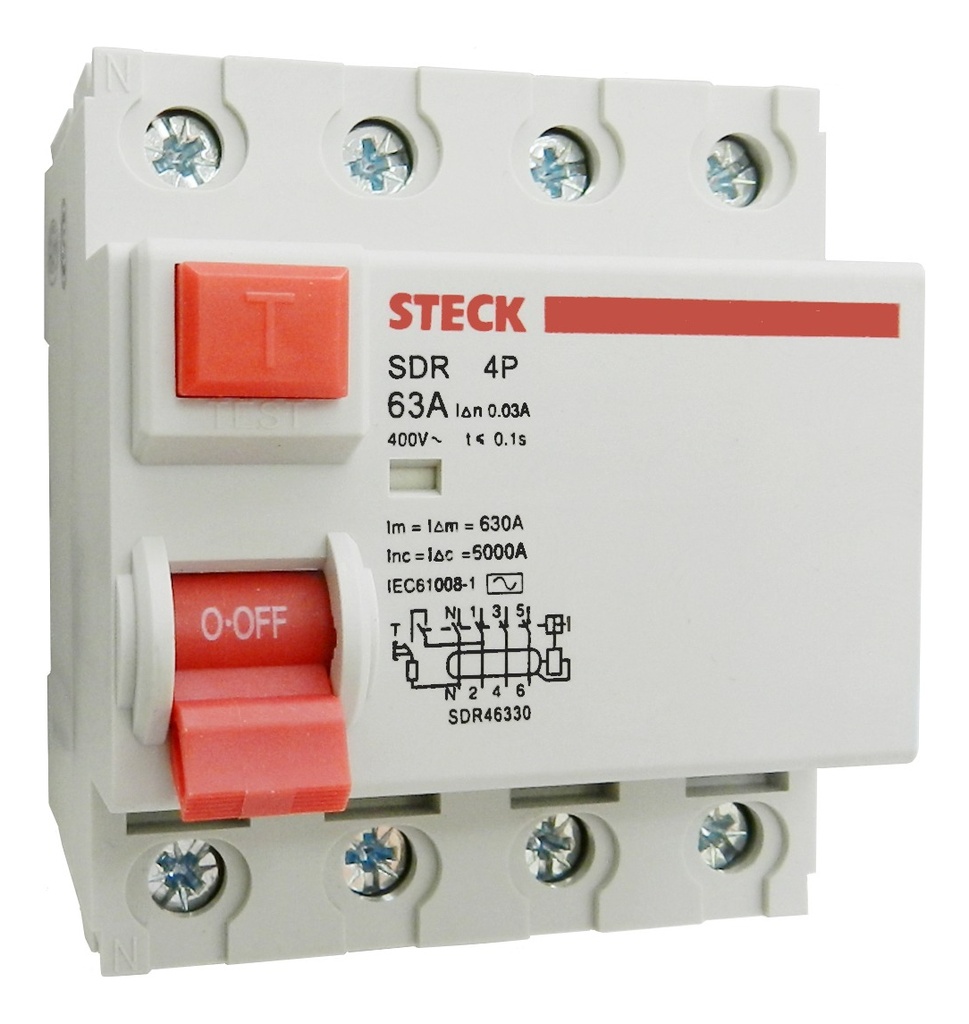 Disyuntor 4x63A Steck