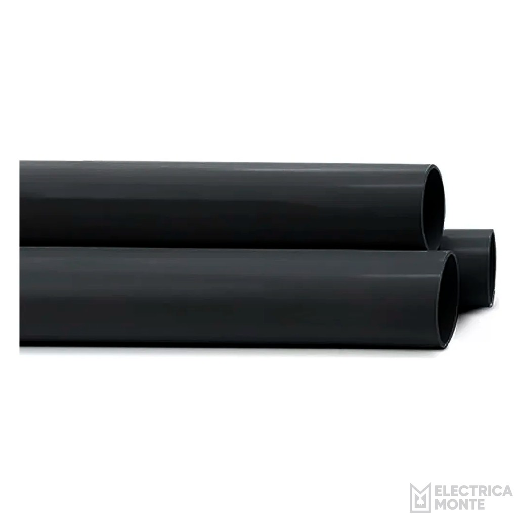 Caño Semipesado 20mm Negro Kalop