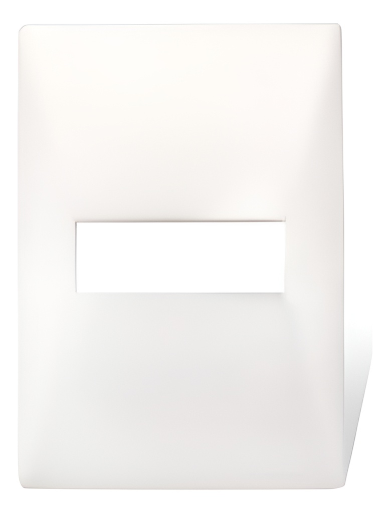 Tapa 1 Modulo Siglo XXII Blanco Cambre