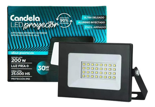 Reflector Led 30W Fria Candela