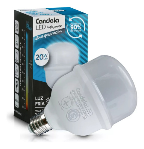 [6802] Lampara Galponera 20w Frio