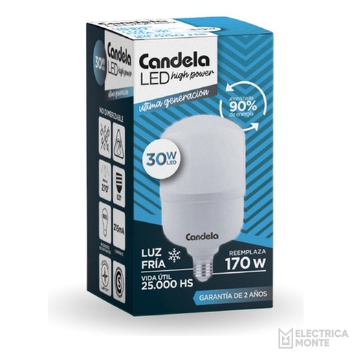 [6803] Lampara Galponera 30w Frio