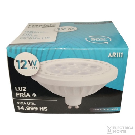 [7307] Lampara LED AR111 12w Dimerizable Frio