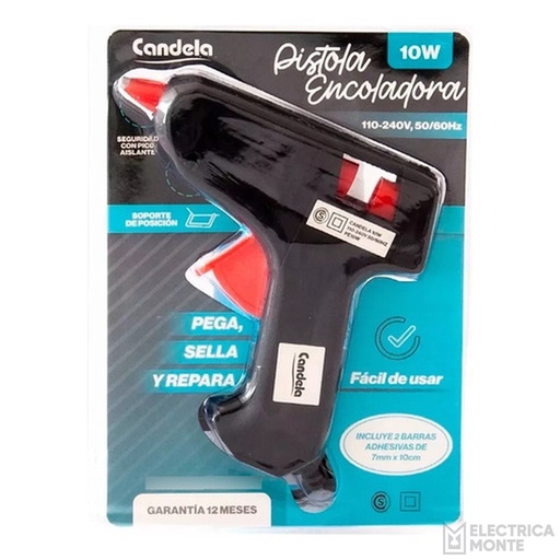 [7442] Pistola Encoladora de Silicona 10w