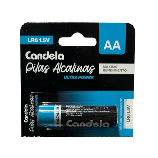 [7498] Pilas Alcalinas Candela AA