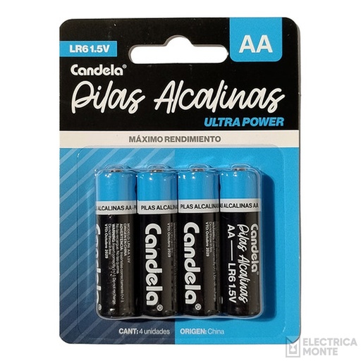 [7498] Pilas Alcalinas Candela AA