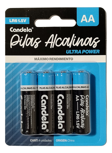 [7498] Pilas Alcalinas Candela AA