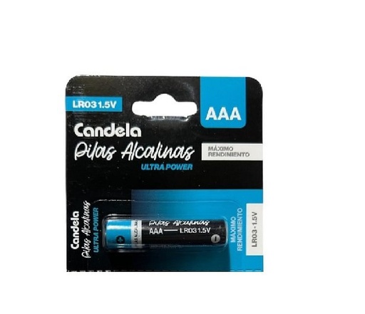 [7499] Pilas Alcalinas Candela AAA