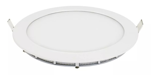 [LIR12F] Plafon Embutir Redondo 12w Luz Fria Lusqtoff