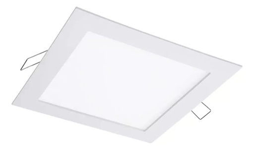 [LIC12F] Plafon Embutir Cuadrado 12w Luz Fria Lusqtoff