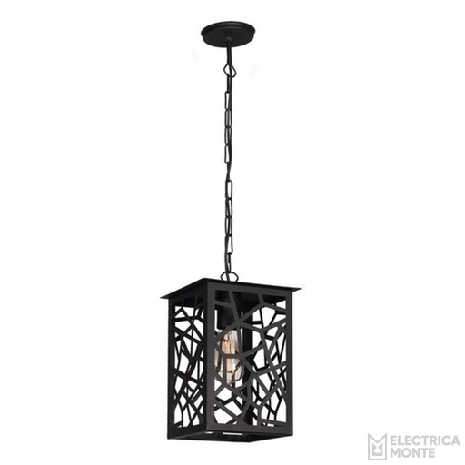 [C-116N] Colgante "CATANIA" Negro