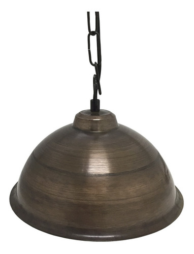 [C-117-COB] Colgante esférico con cadena Cobreado
