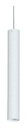 Colgante "TUBO" Blanco