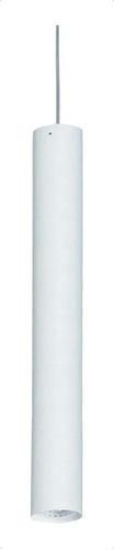 [C-167/50-BT] Colgante "TUBO" Blanco