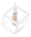 Colgante "CUBO" Blanco