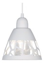 Colgante "SANTANDER" Blanco