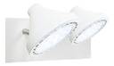 Spot Doble "OSLO" Blanco