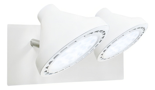 [S-216-BT] Spot Doble "OSLO" Blanco
