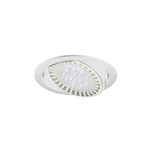 [SE-117-BLA] Spot de embutir redondo de pvc p/lampara AR-111 Blanco