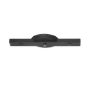 Regleta p/colgante de 2 luces s/cables Negro