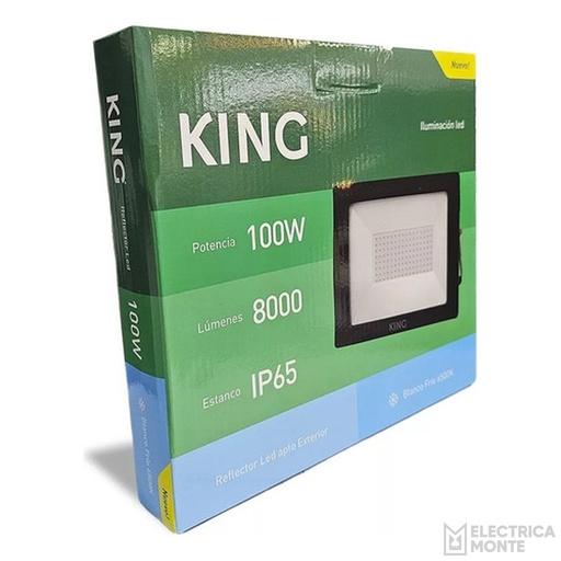 [036KFL100-CW] Reflector Led King 100W Frio