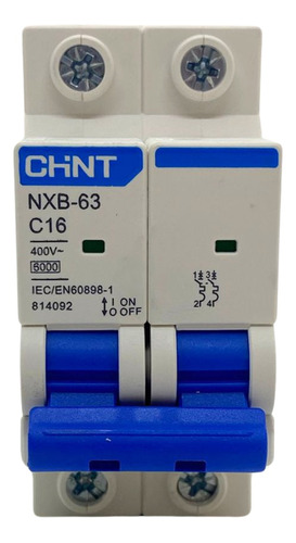 [036NXB-632PC16] Térmica 2X16A 6Ka Curva C Chint