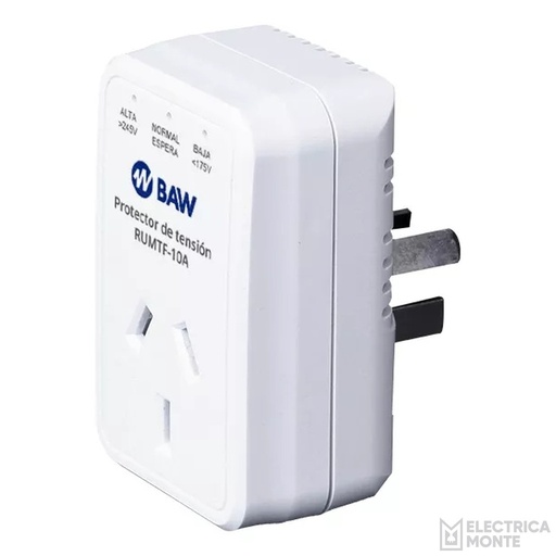 [001-rumtf10] Protector Enchufable 10A 220V BAW