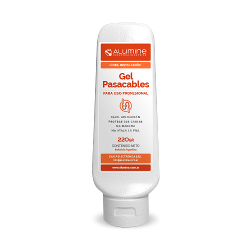 [001-Gel-250] Gel Pasacables Lubricante 220gr Alumine